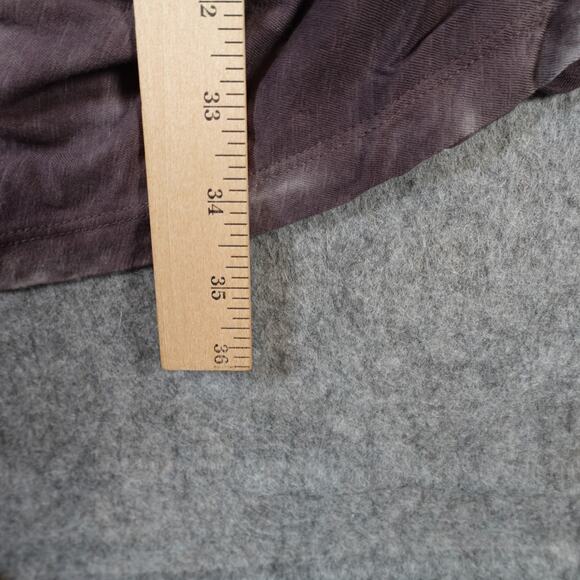 Sundry Dress Womens Medium 2 NWT 3/4 Sleeve Side Shirred Charcoal Tie Dye Mini - Picture 6 of 10